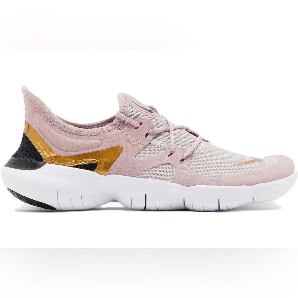 (WMNS) Nike Free RN 5.0 'Plum Chalk Metallic Gold - Sz 7.5